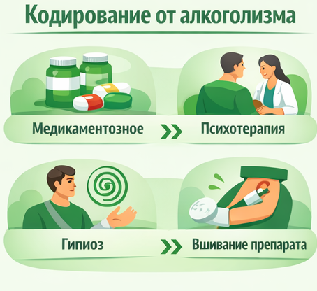 кодирование от алкоголизма в Сухом Логу Санати